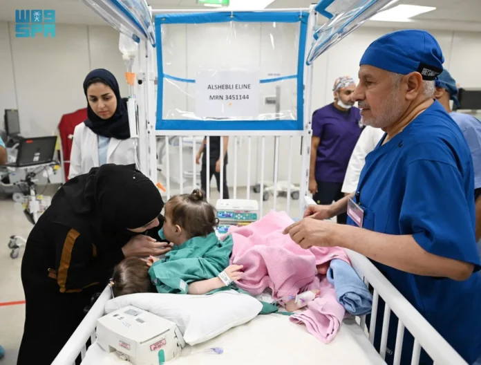 Surgery of Syrian by Saudis